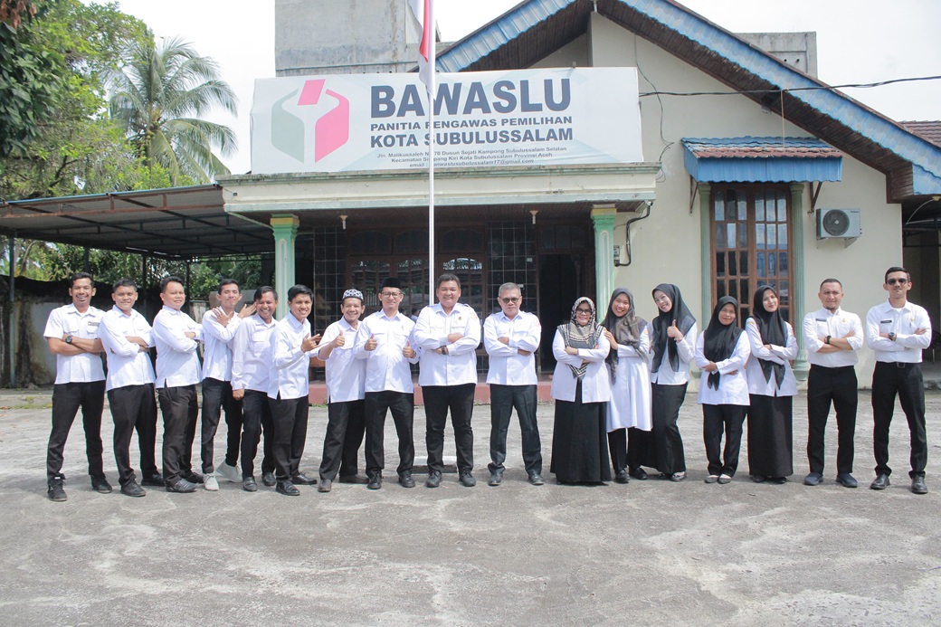 Jajaran Bawaslu Kota Subulussalam